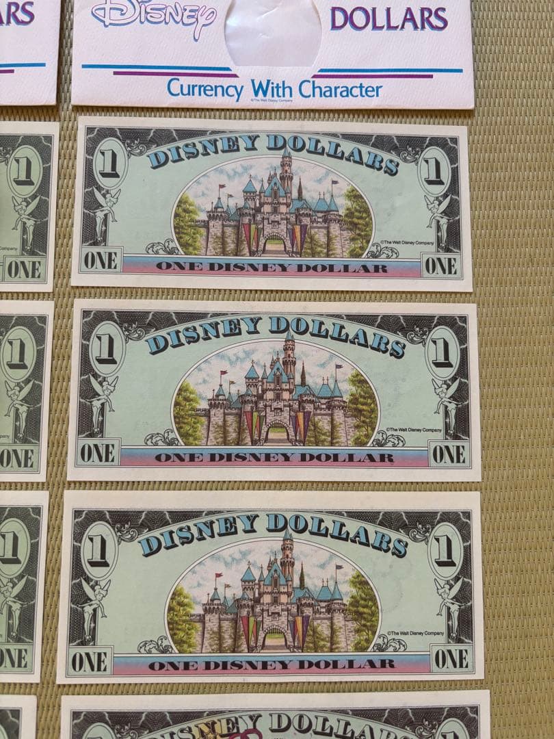 ディズニーダラー 12枚セット