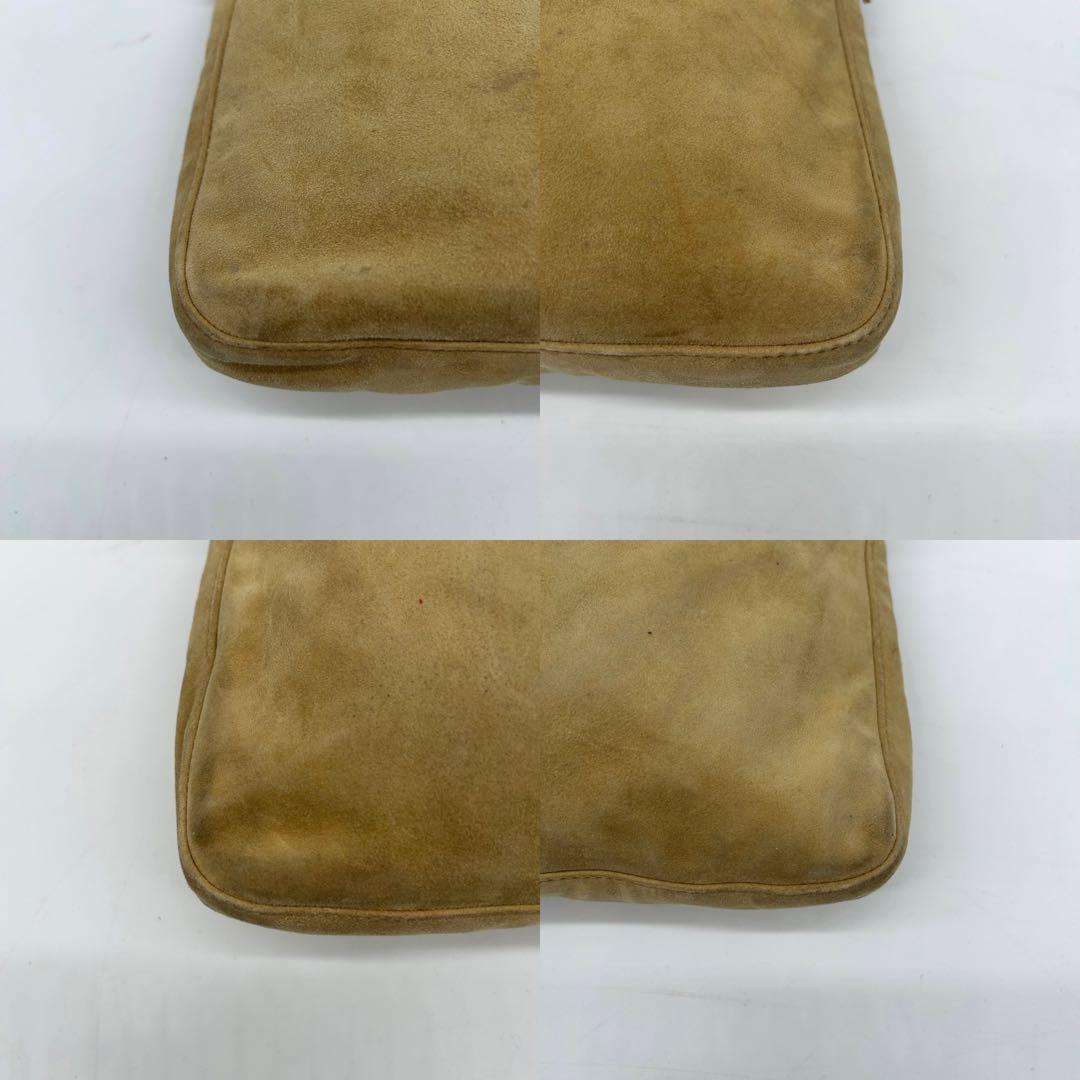 【美品】フェンディ スエード マンマバケット ショルダーバッグ ベージュ 肩掛け 【美品】フェンディ スエード マンマバケット ショルダーバッグ ベージュ 肩掛け