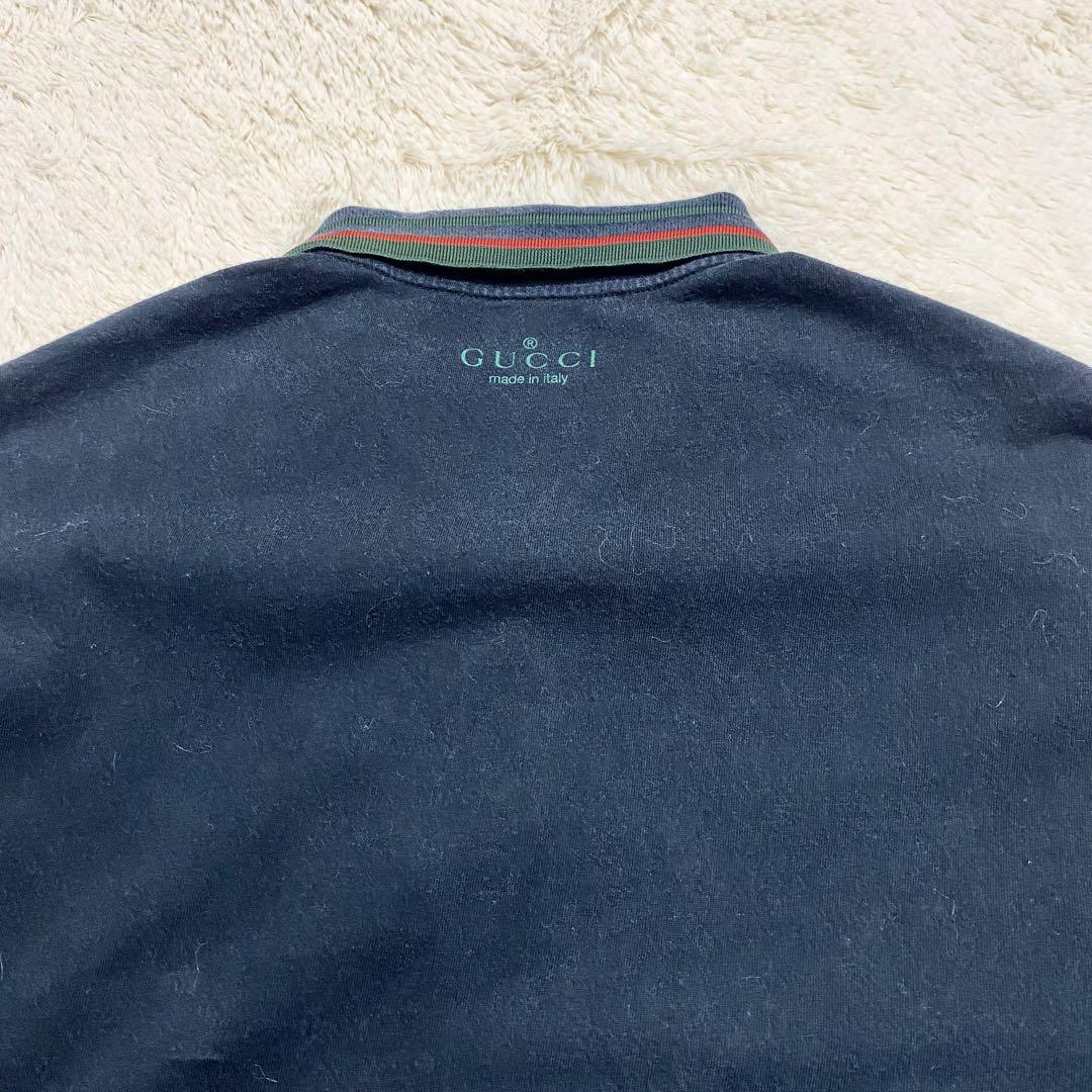 GUCCI グッチ　半袖シャツ　Tシャツ　ポロシャツ　S シェリーライン　ウェブ