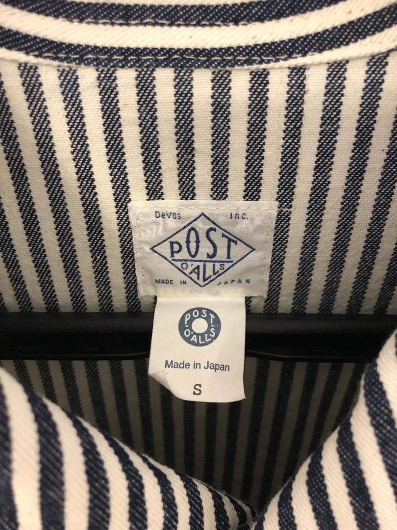 【美品】POST OʼALLS／NAVY BLU-F