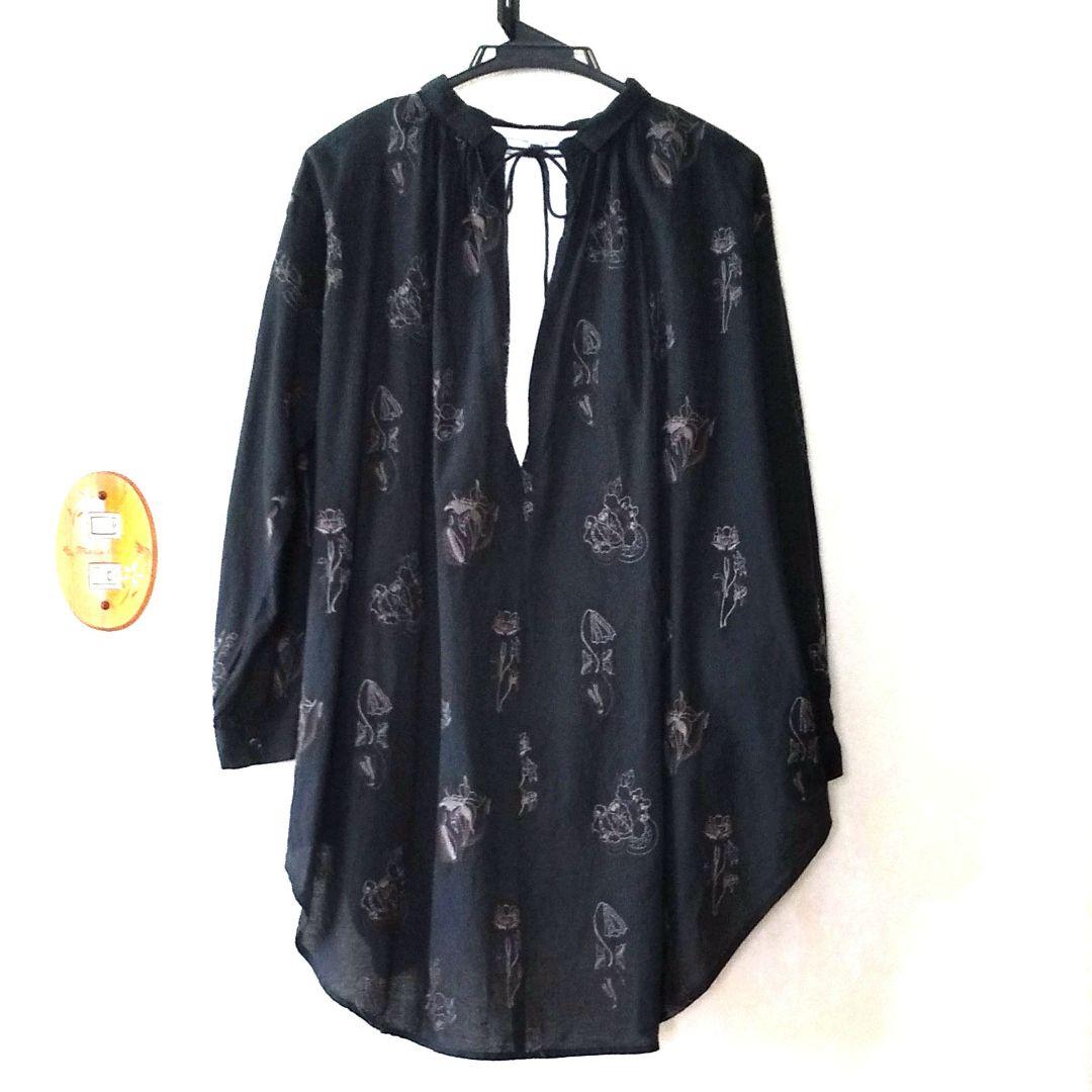 美品 リネン チュニック M－LL