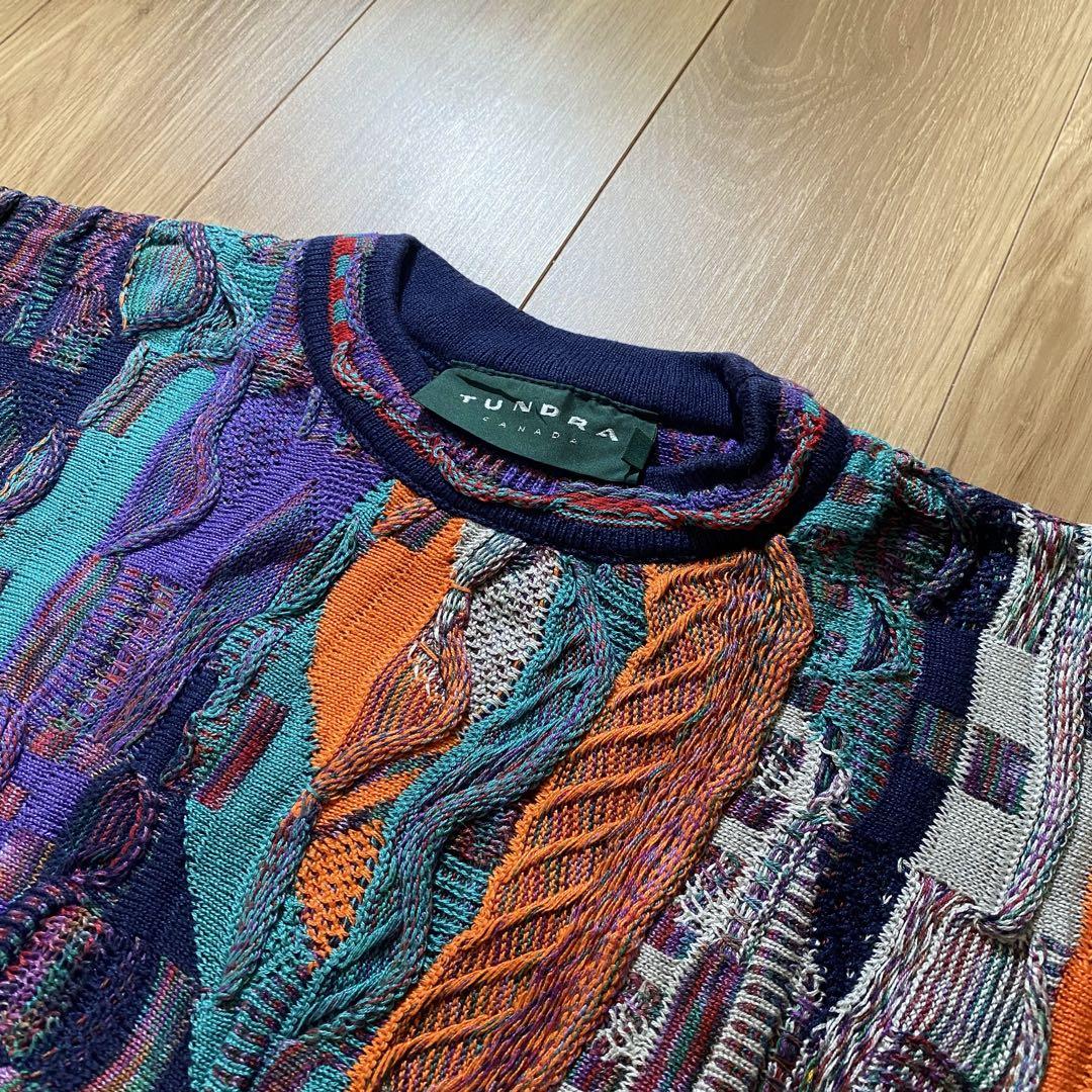 見逃し厳禁！おトクな 90's TUNDRA トップス knit 3D cotton トップス