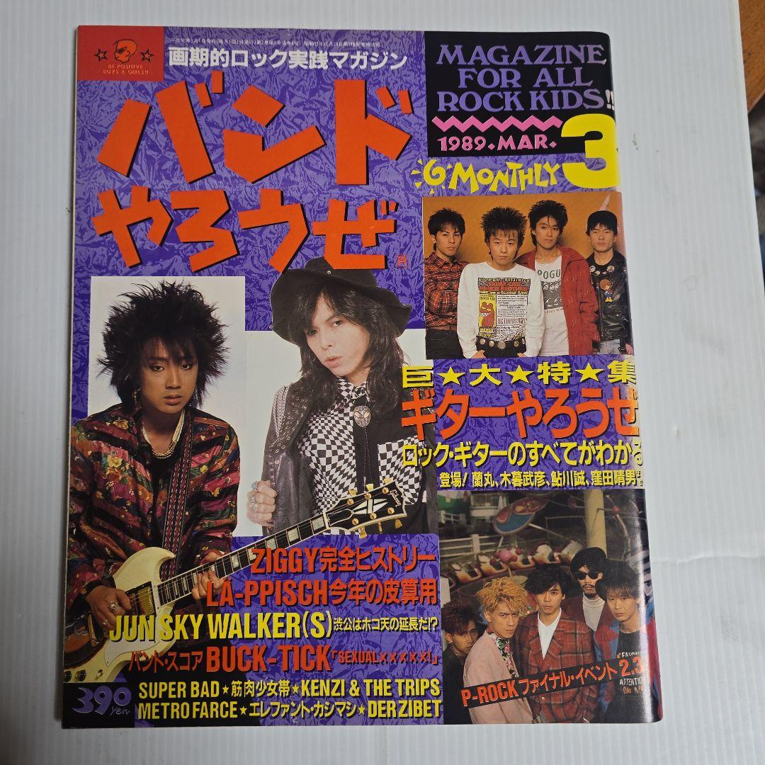 エレファントカシマシ 1997 パンフレット 激レア】バンドやろうぜ1989.3 エレファントカシマシ ZIGGY