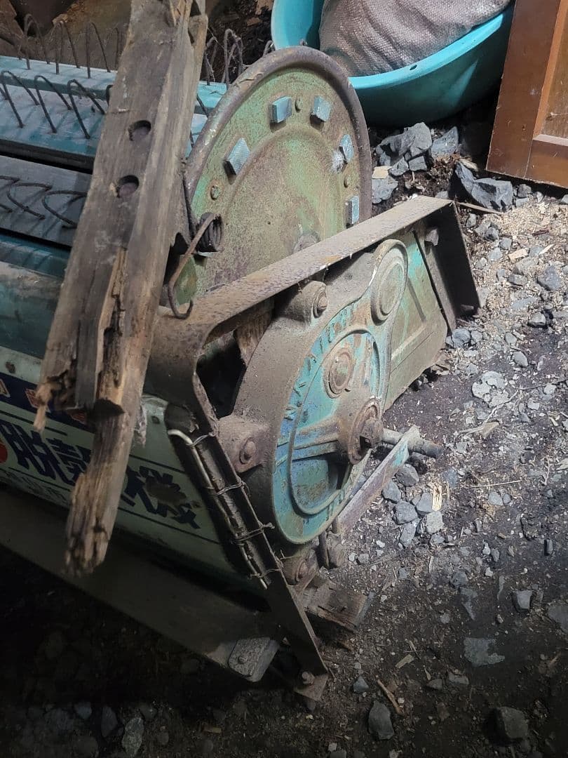 足踏み式脱穀機 農機具 古民具 ジャンク - メルカリ