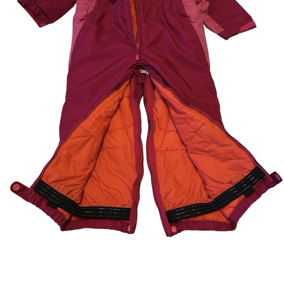 【美品】mont-bell モンベル　スノーウェア　110cm