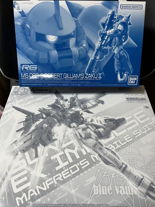 プラモデル Mg ガンダムエクスインパルス Rg ロバート ギリアム専用ザクii