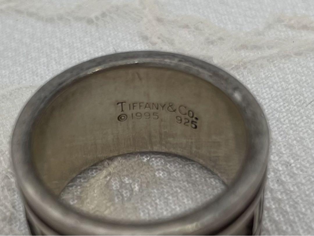 TIFFANY&Co. ティファニー　アトラスリング ワイド 1995 シルバー