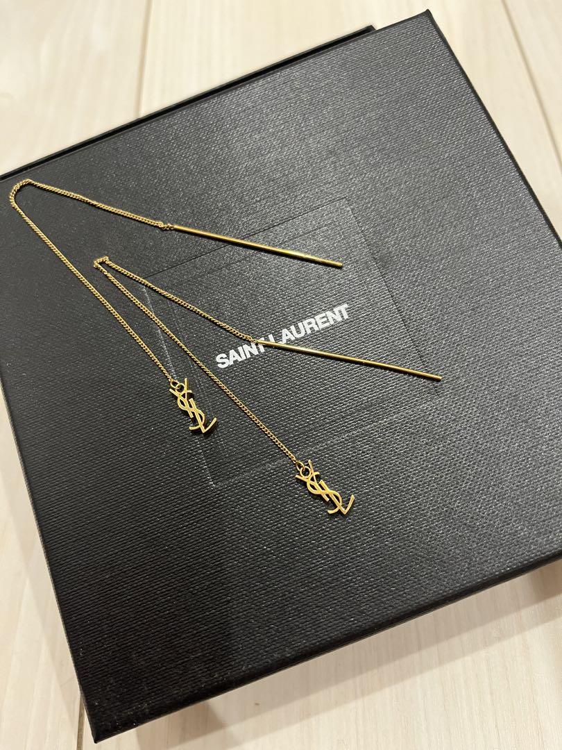 サンローラン YSL ピアス ゴールド