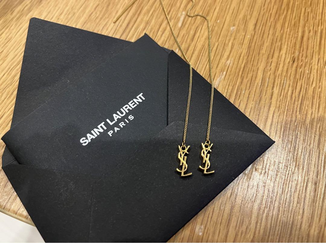 サンローラン YSL ピアス ゴールド
