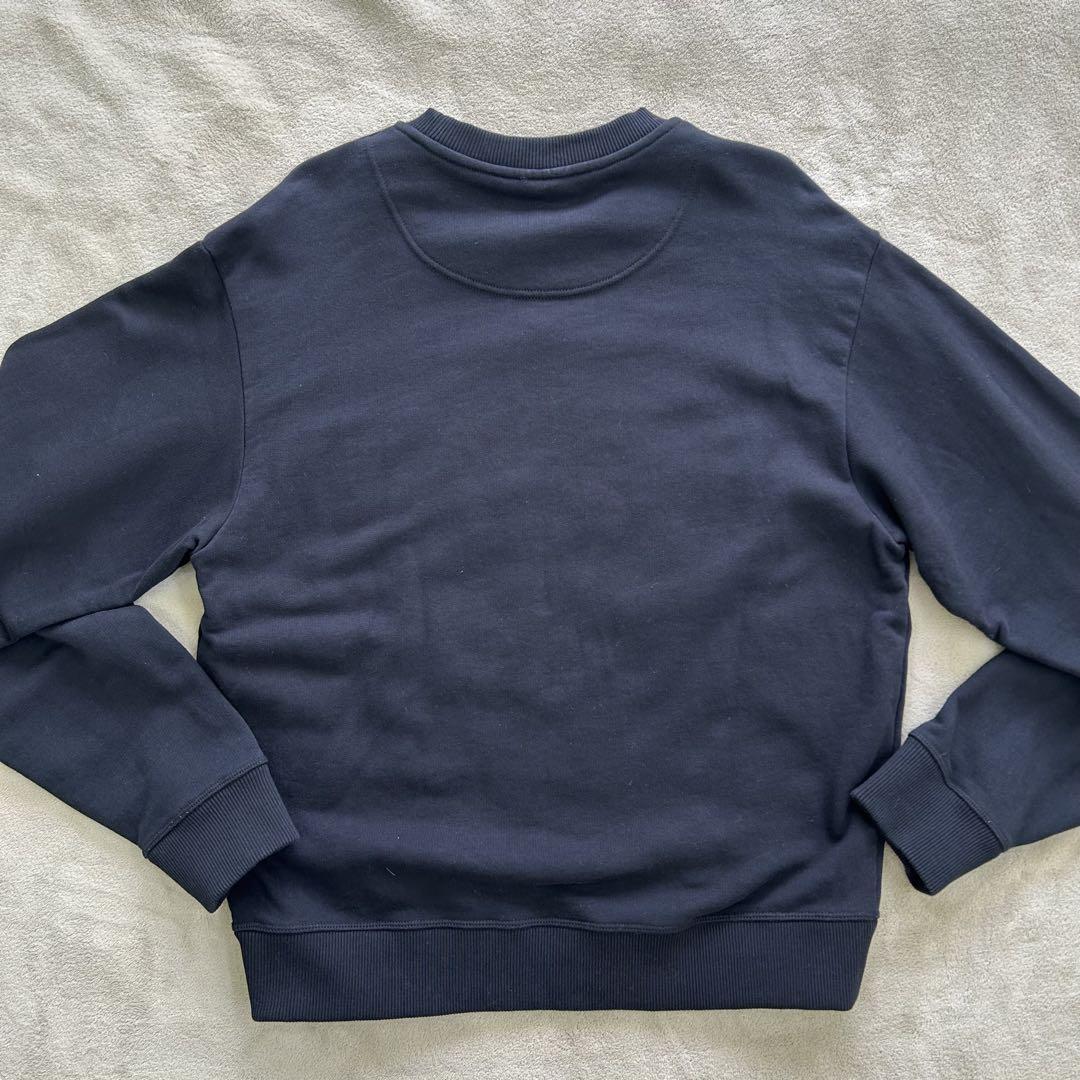 【極美品】KENZO 顔虎 ベロア 刺繍 スウェット トレーナー 黒M 【希少】