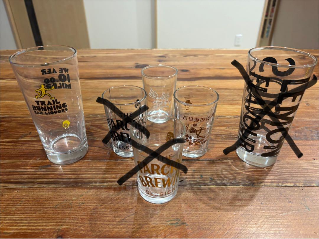 Bar Liquors バーリカーズ　グラスセット　(※一部難あり品あり)