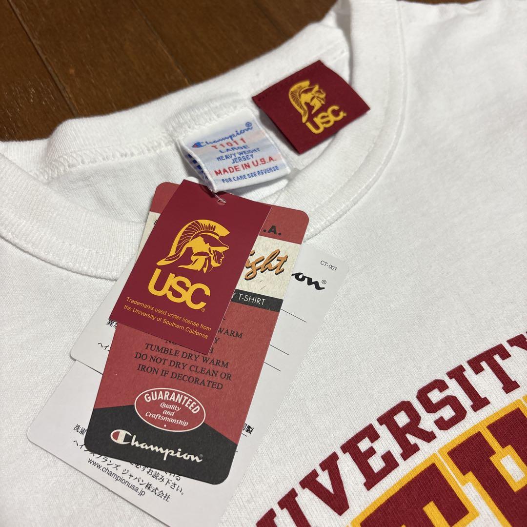 【新品未使用】USC Champion USC Tシャツ マルーン S Champion／チャンピオン】USC Tシャツ | フレディ