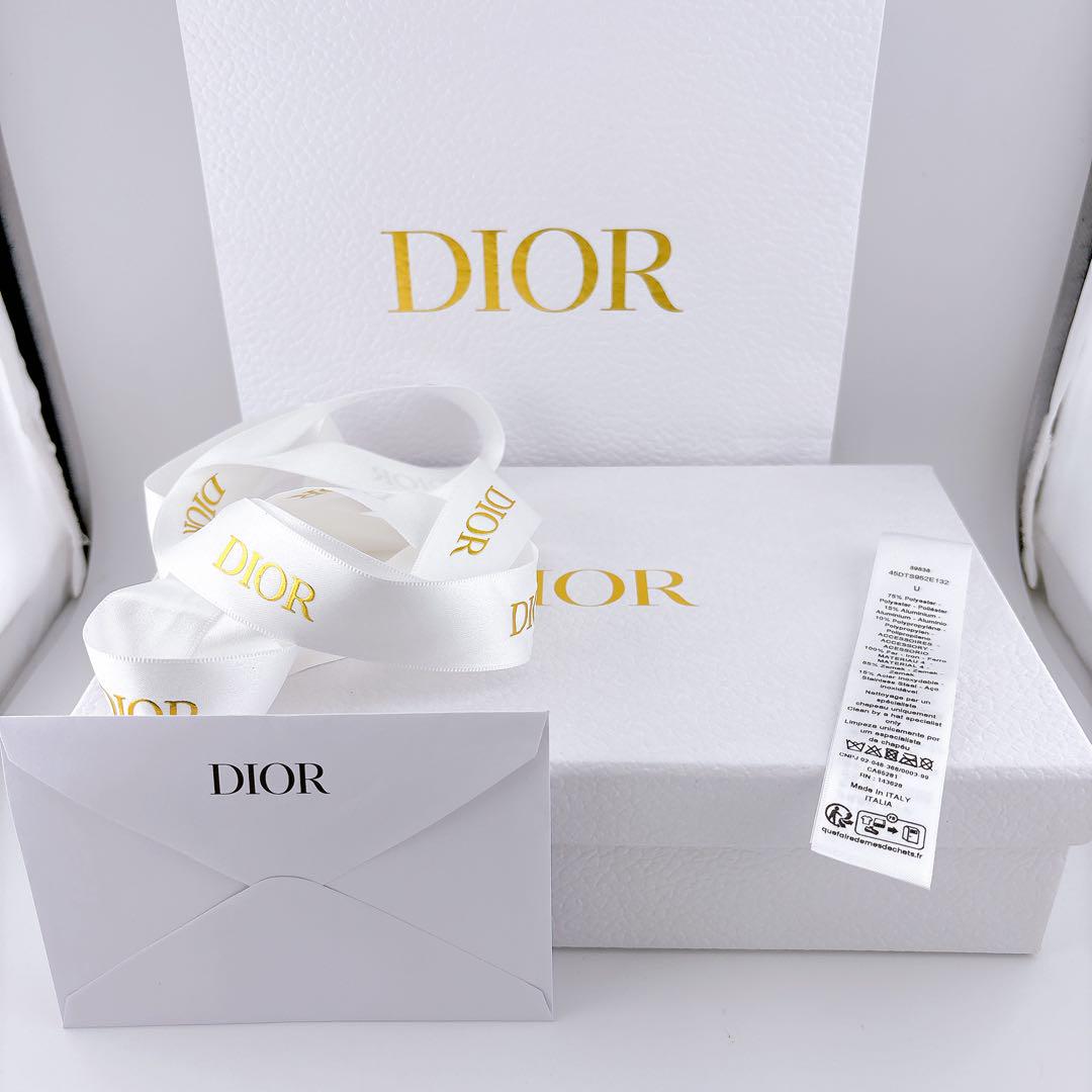 新品同様】ディオールDior Twist リボンバレッタ グログラン 新品同様】ディオールDior Twist リボンバレッタ グログラン