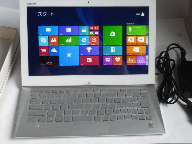 SONY VAIO Duo13 SVD132A14N　ホワイト