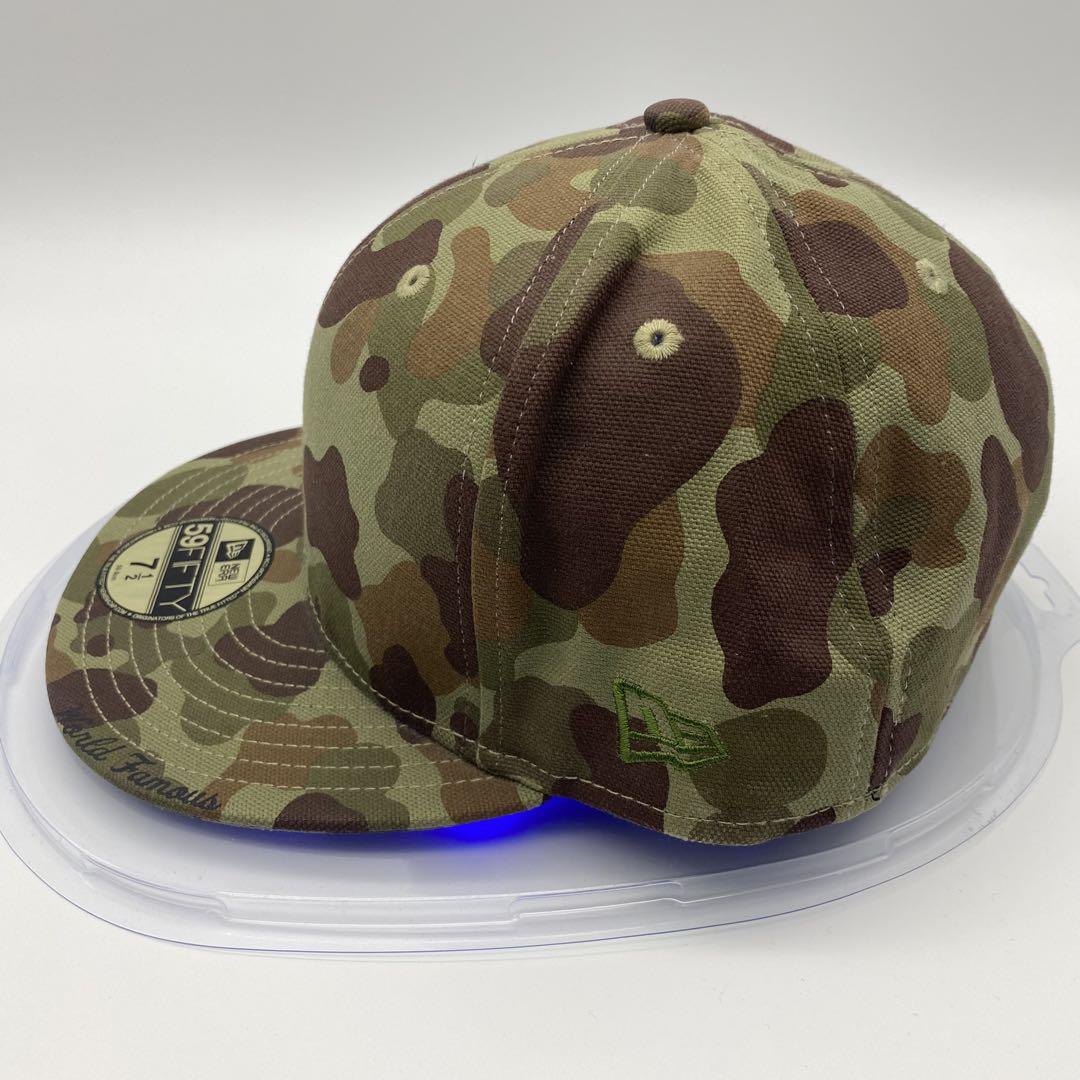 SUPREME New Era コラボキャップ 迷彩 メッシュ キャップ - メルカリ