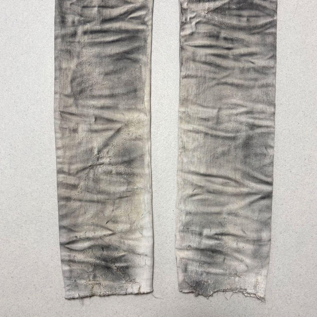 Fagassent damage skinny denim BYAKUYA 白夜