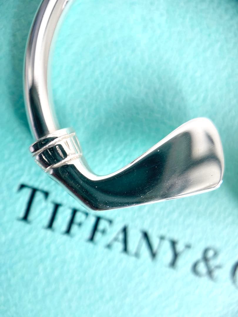 TIFFANY ティファニー ゴルフ クラブ キーリング キーホルダー シルバー