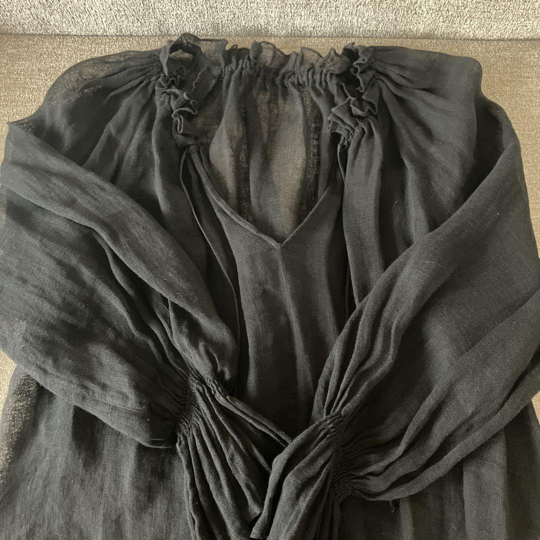 Plage LINEN Gather ブラウス　プラージュ