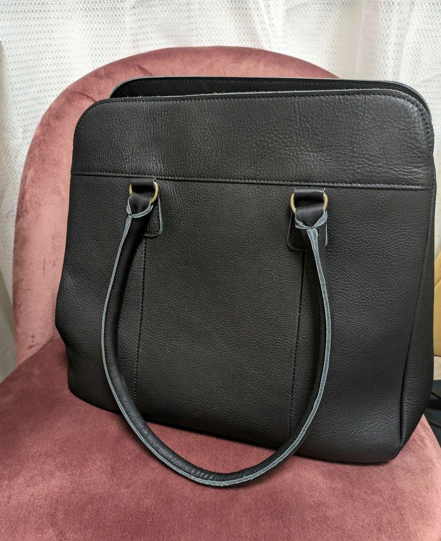 カンミ ボーラーがま口 トートバッグ（Kanmi｜A4も◎一生ものの