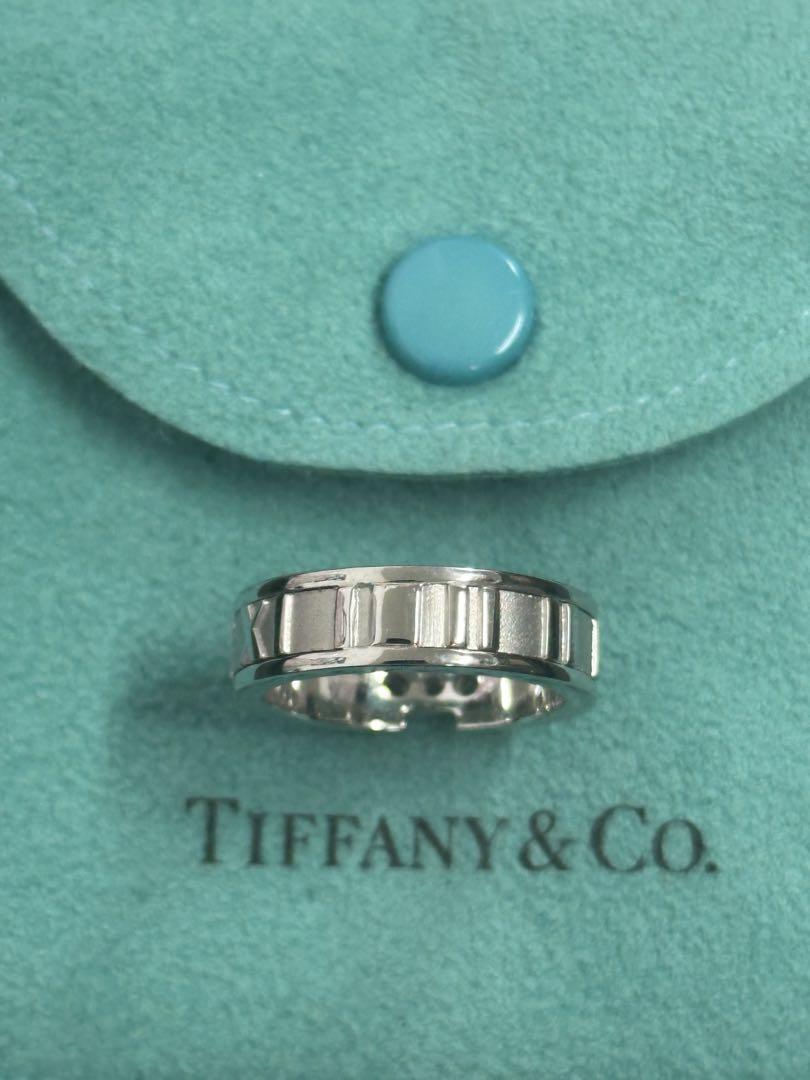 美品！Tiffany & Co. ダイヤリング 750