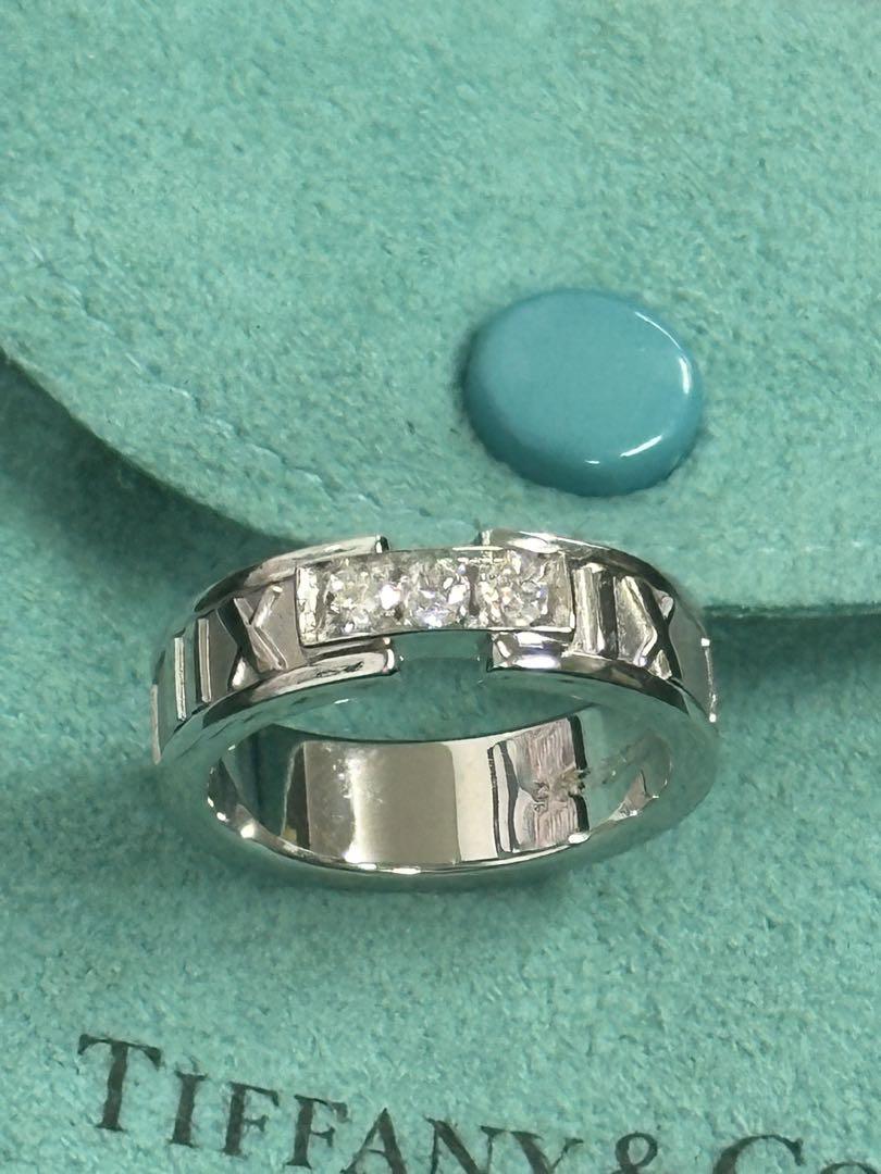 美品！Tiffany & Co. ダイヤリング 750