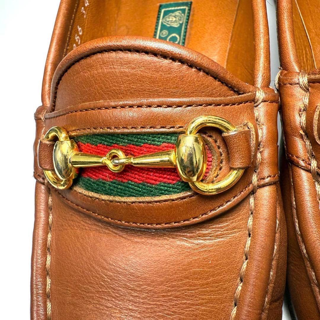 人気】GUCCI グッチ ホースビットローファー シェリーライン