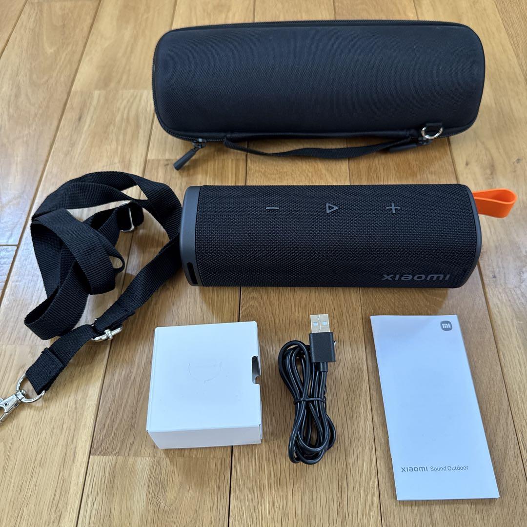 【Xiaomi】サウンドアウトドア 30W IP67防塵防水【ブラック】ケース付