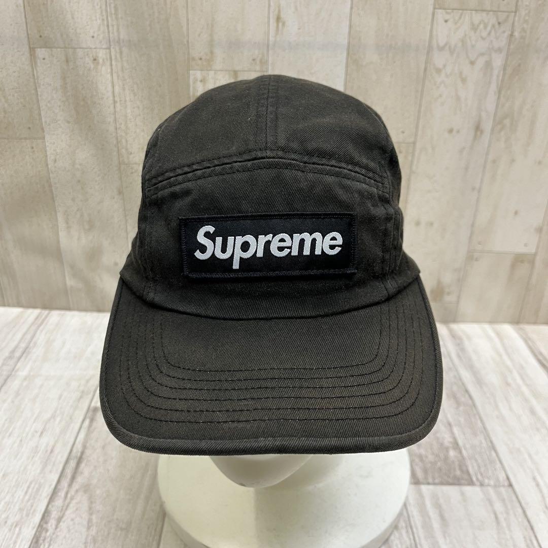 supreme camp cap black シュプリーム キャップ ボックス