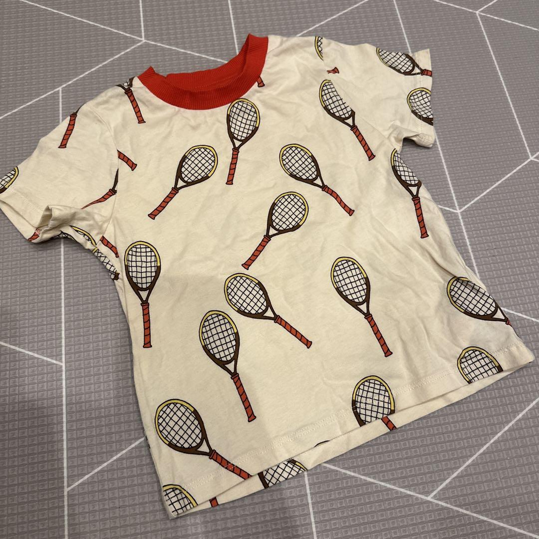 mini rodini テニスラケットTシャツ 92/98 - メルカリ
