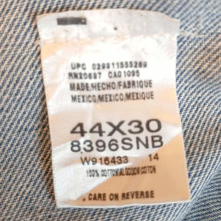 Dickiesディッキーズ超ビッグサイズ古着デニムオーバーオールW44サロペット