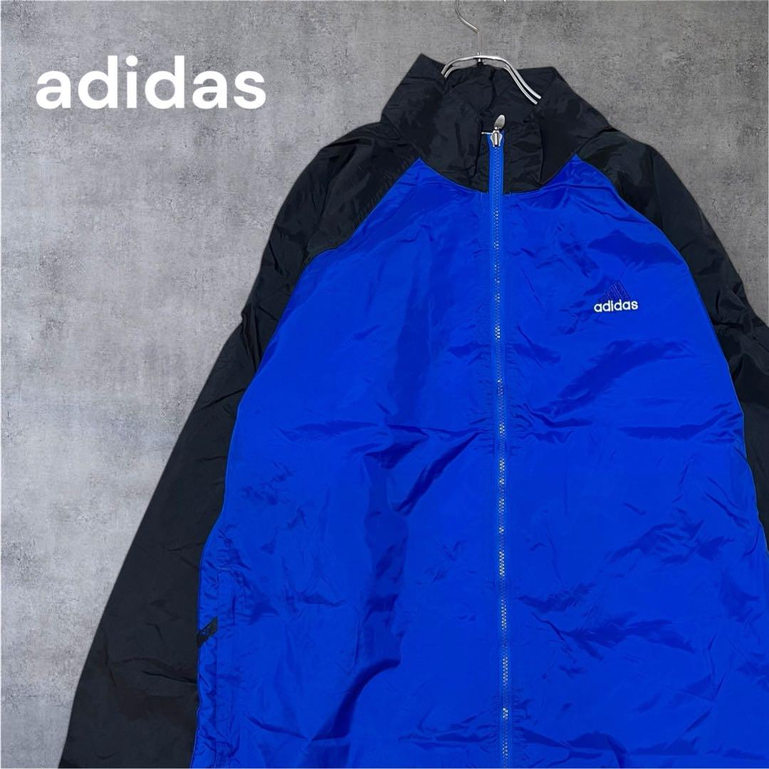 90年代 adidas アディダス　ナイロン　ジャケット　ウィンドブレーカー
