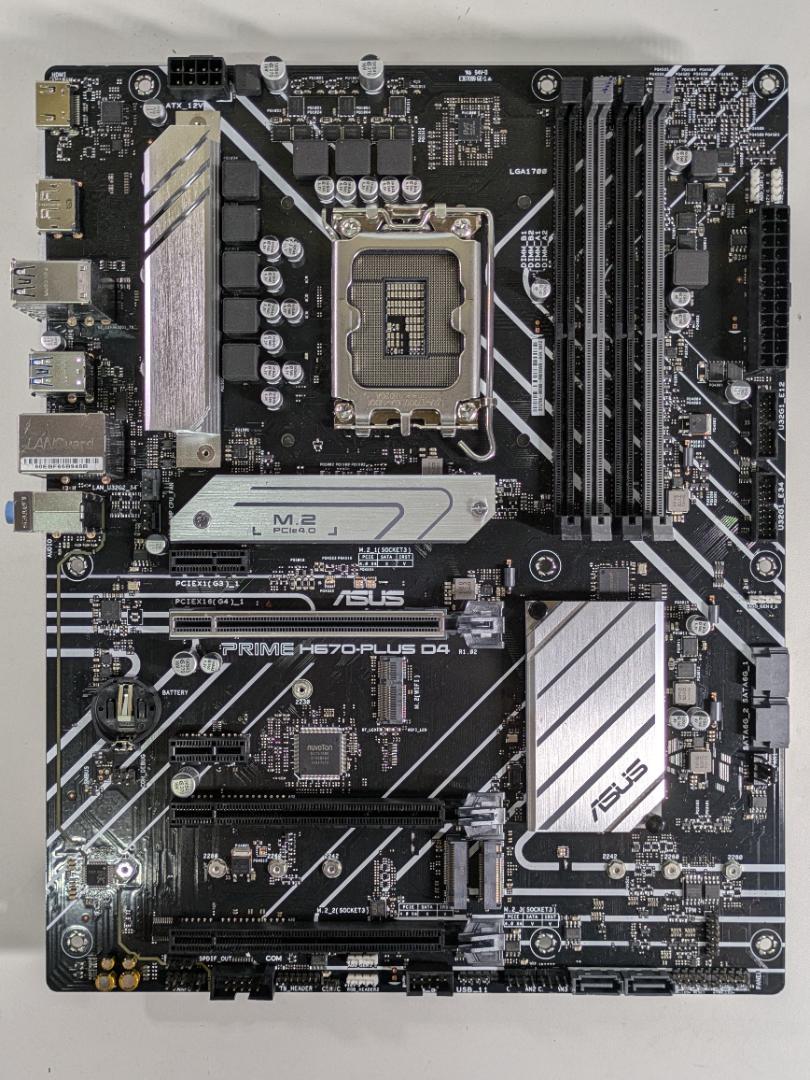052800D ASUS PRIME H670-PLUS D4 マザーボード