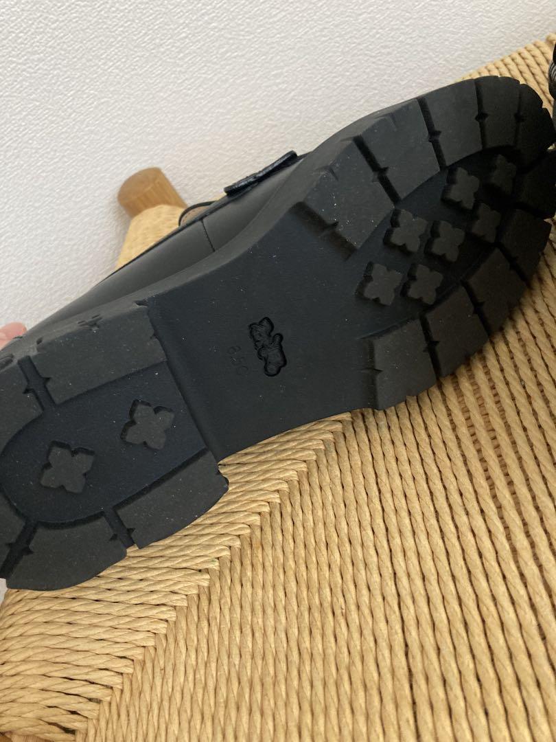 COACH ブラック ローファー 厚底　未使用