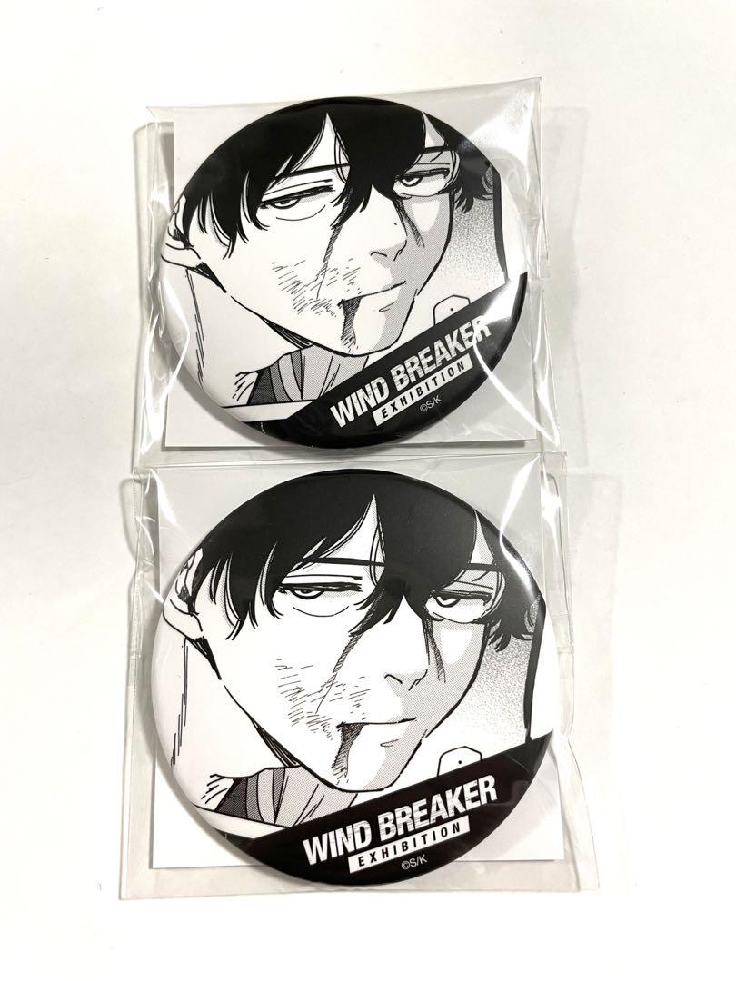 WIND BREAKER展 ランダム原作コマ缶バッジ 十亀条 ×2