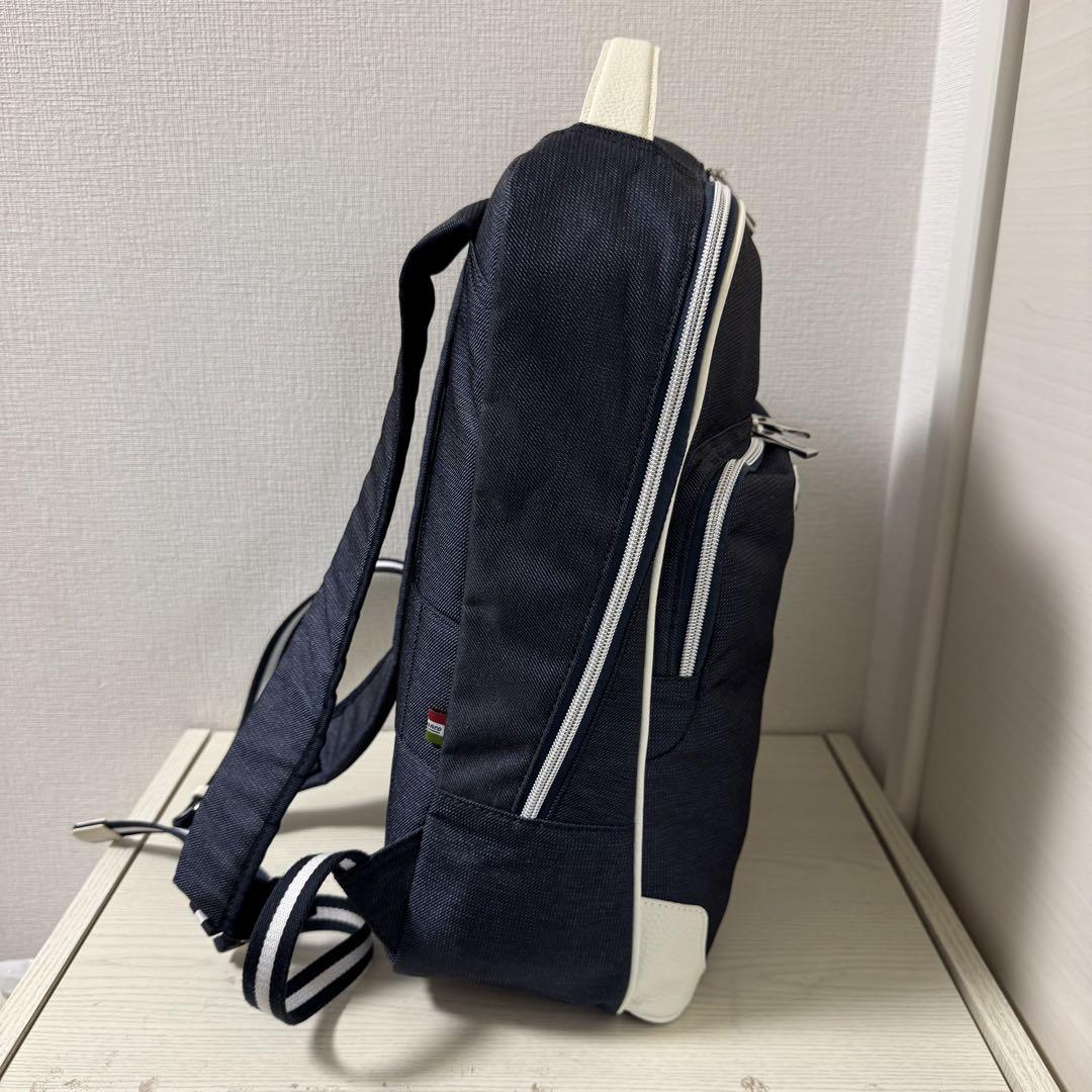【新品同様】Orobianco オロビアンコ リュックサック　デニム×レザー