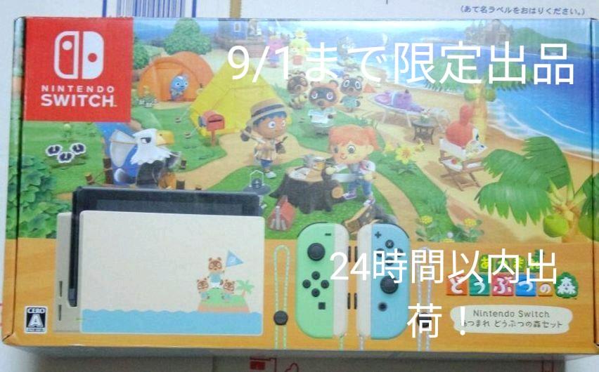 美品Nintendo Switch あつまれどうぶつの森 あつ森セット 同梱版 nddb