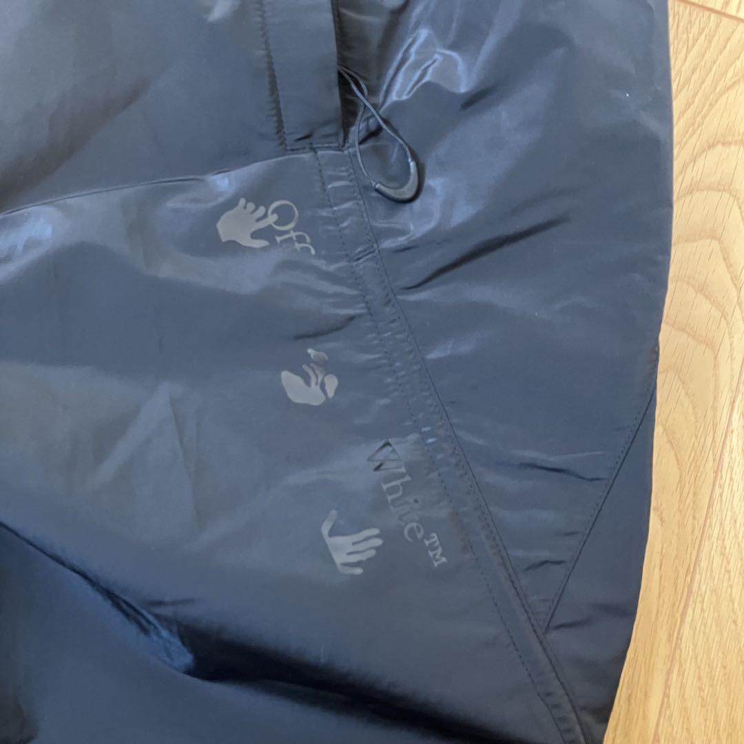 新品 ナイキ オフホワイト off-white パンツ Lサイズ 黒
