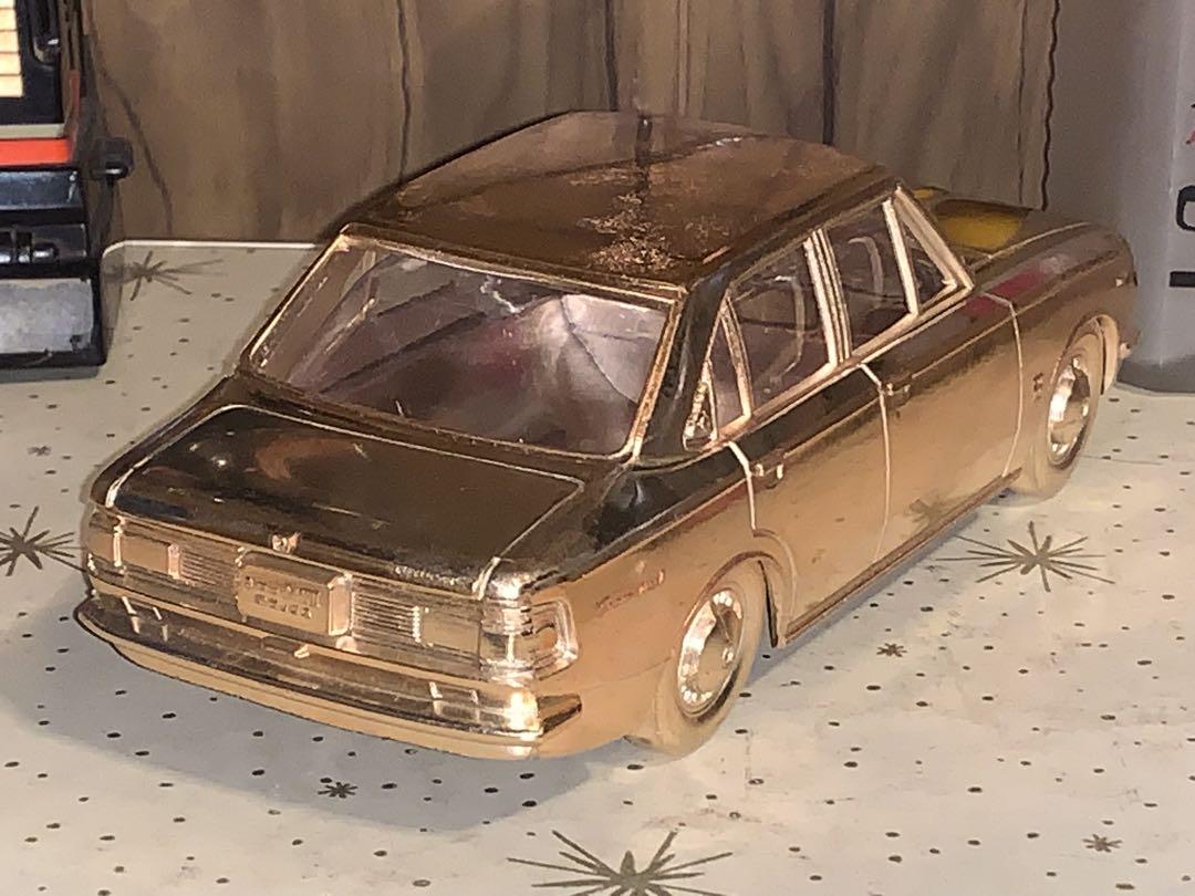 昭和レトロ　箱付　灰皿あり　トヨタ　コロナ　マークⅡ シガレットケース　旧車