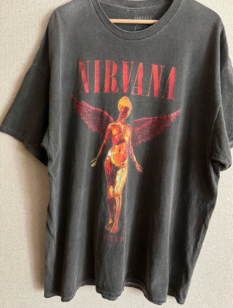 nirvana 公式 XL アメリカで購入 バンド Tシャツ ニルバーナ
