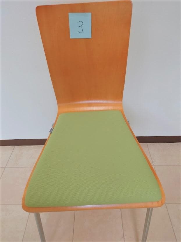 爆安アール・エフ・ヤマカワ プライ ウッドチェア(パッド座