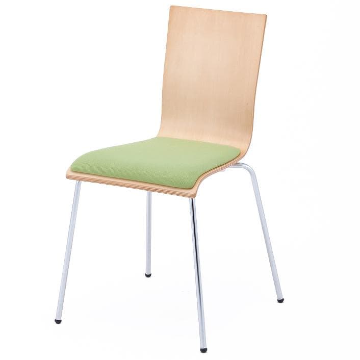 爆安アール・エフ・ヤマカワ プライ ウッドチェア(パッド座