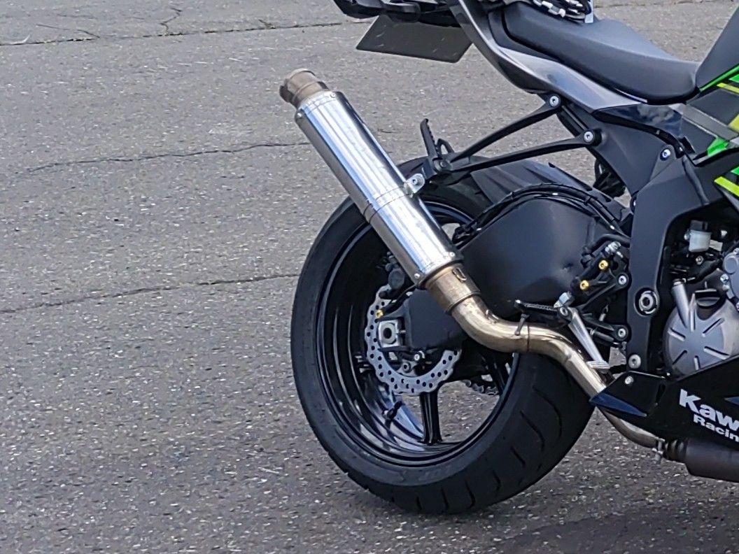 zx6r　マフラー中間パイプセット