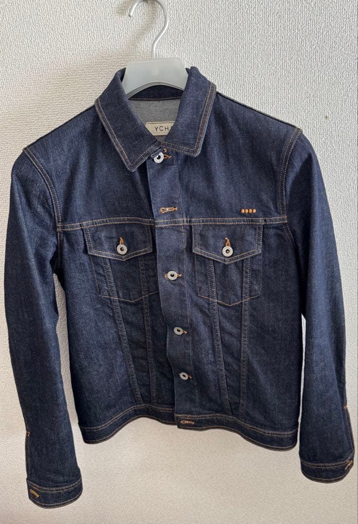 YCH デニムジャケット 濃紺 サイズ44S