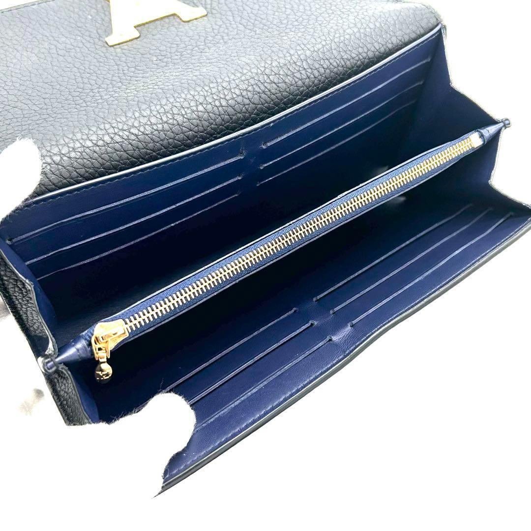 ルイヴィトン LOUIS VUITTON ポルトフォイユ カプシーヌ 長財布 画像7