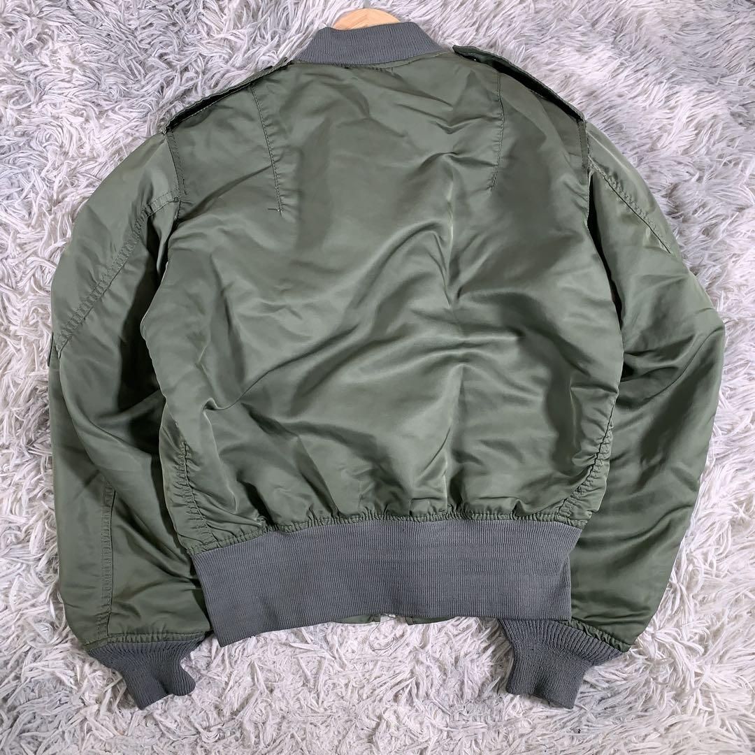 懐USA製ALPHA INDUSTRIES【S】フライトL-2B 訳有