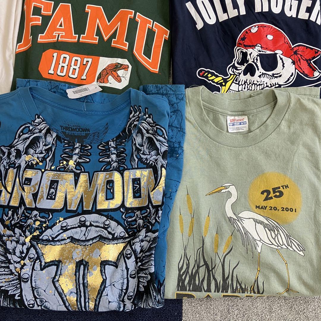 V*】様 38アメリカ古着USA製ありブランドミックスTシャツ50着セットまとめ 38アメリカ古着USA製ありブランドミックスTシャツ50着セット