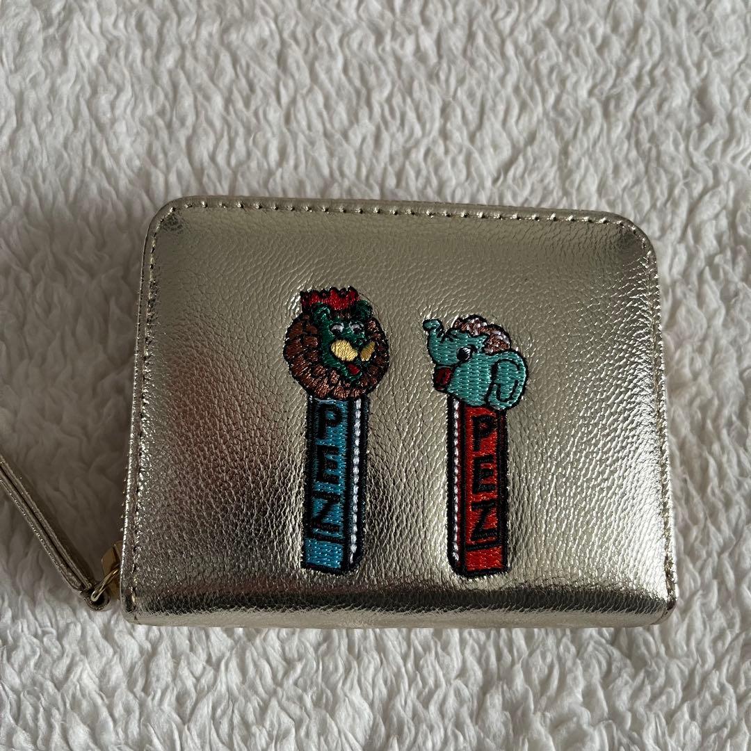 PEZ × perche × ear トリプルコラボ ジャバラ二つ折り財布