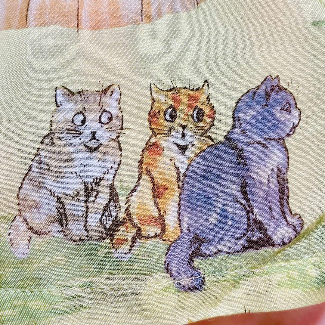 Jane Marple 猫柄 スカート