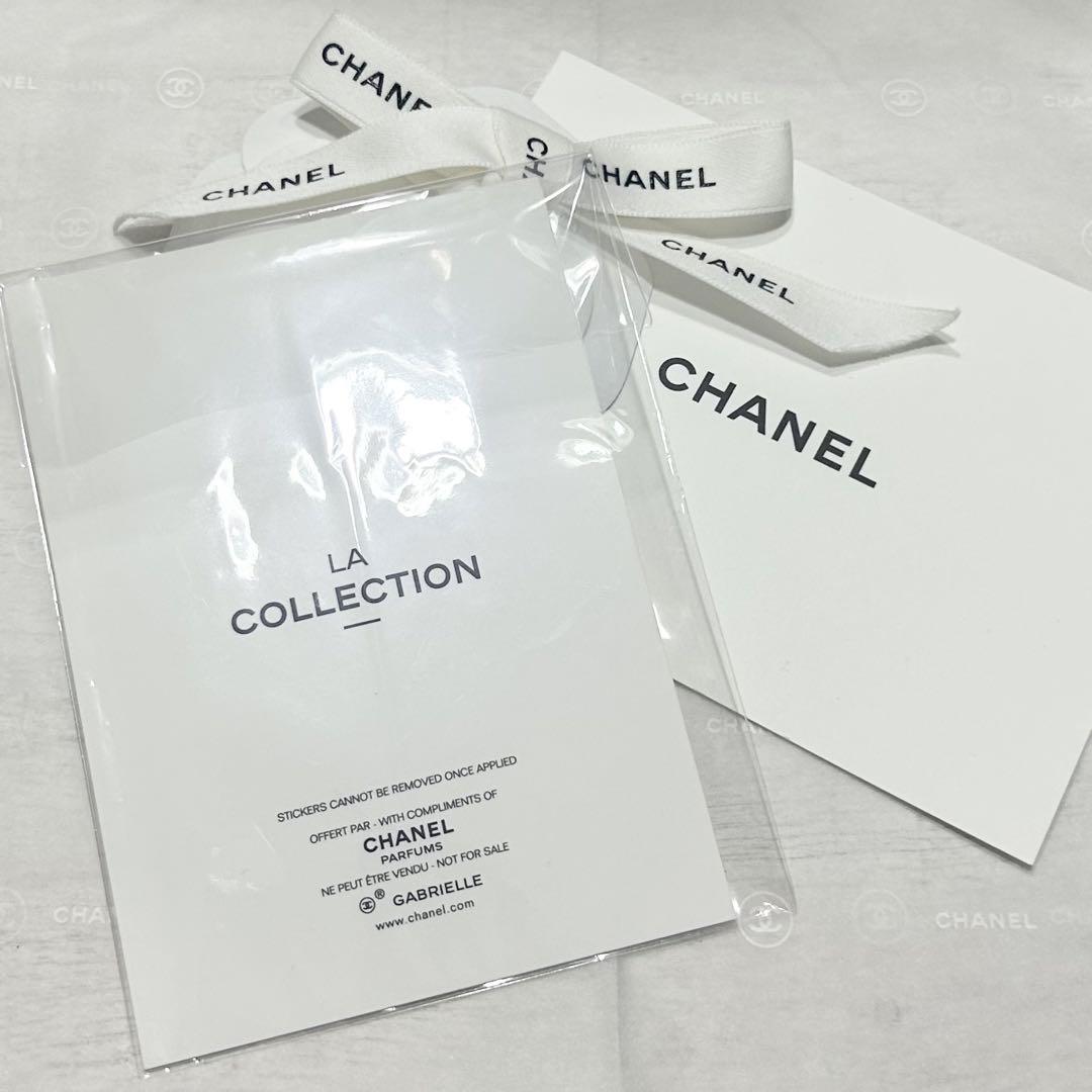 CHANEL】ノベルティ ラコレクション ガブリエル 刺繍ステッカー