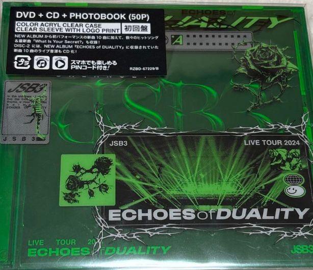 三代目JSB ECHOES OF DUALITY　LIVETOUR　DVD